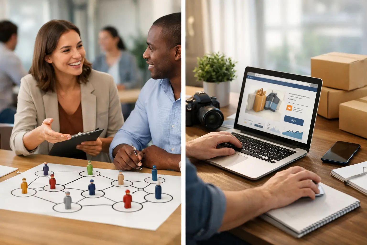 Network marketing vs afiliados: cuál te conviene