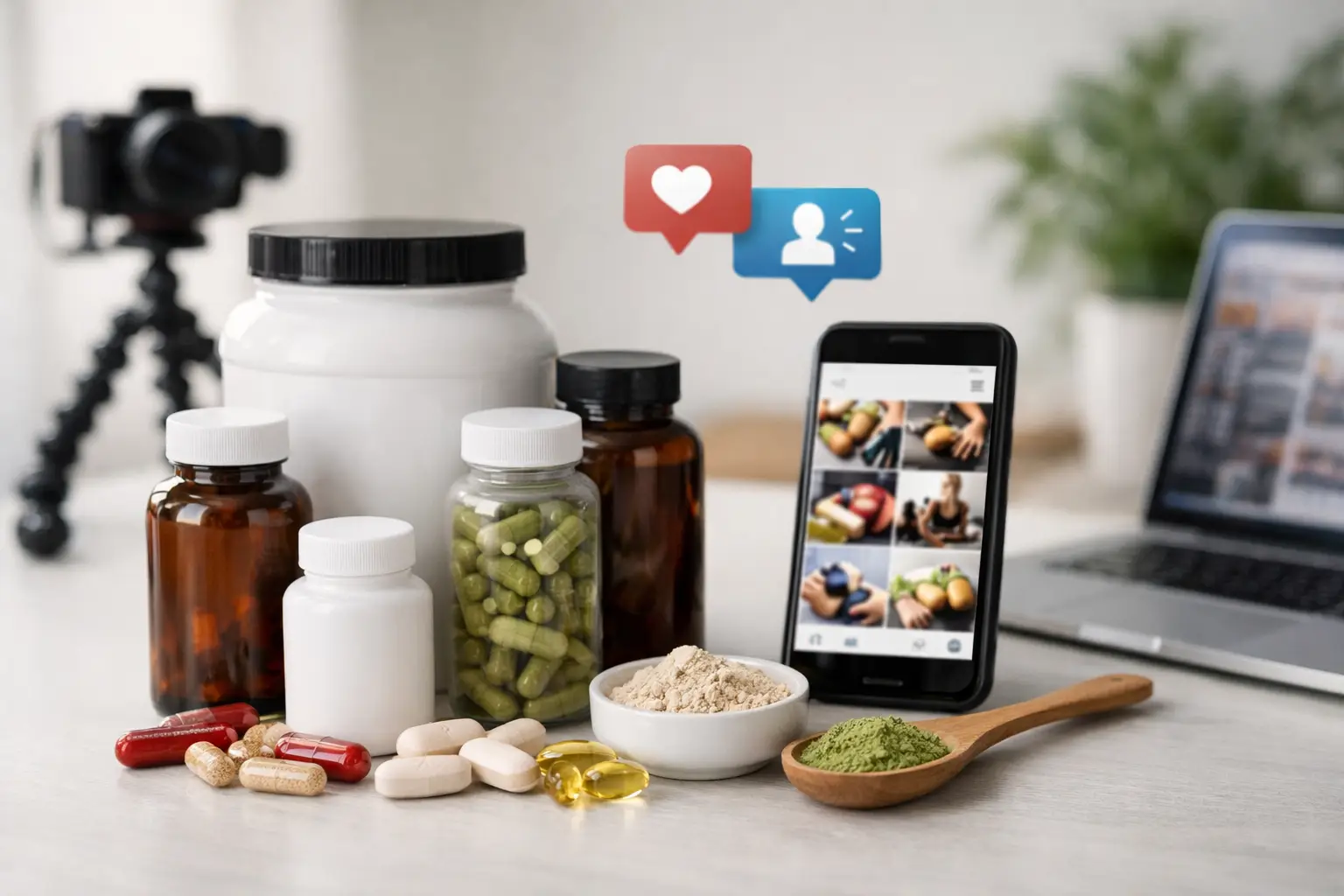 Qué publicar si vendo suplementos en redes