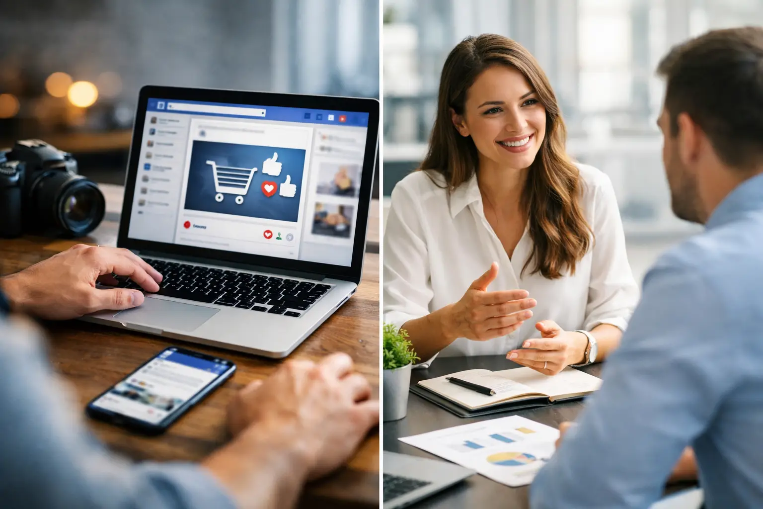 Facebook Ads vs prospección orgánica