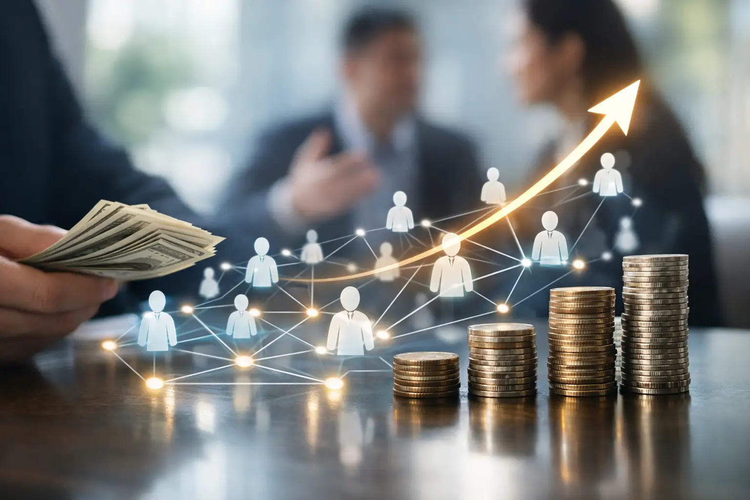 Mejores bonos para distribuidores que hacen crecer redes