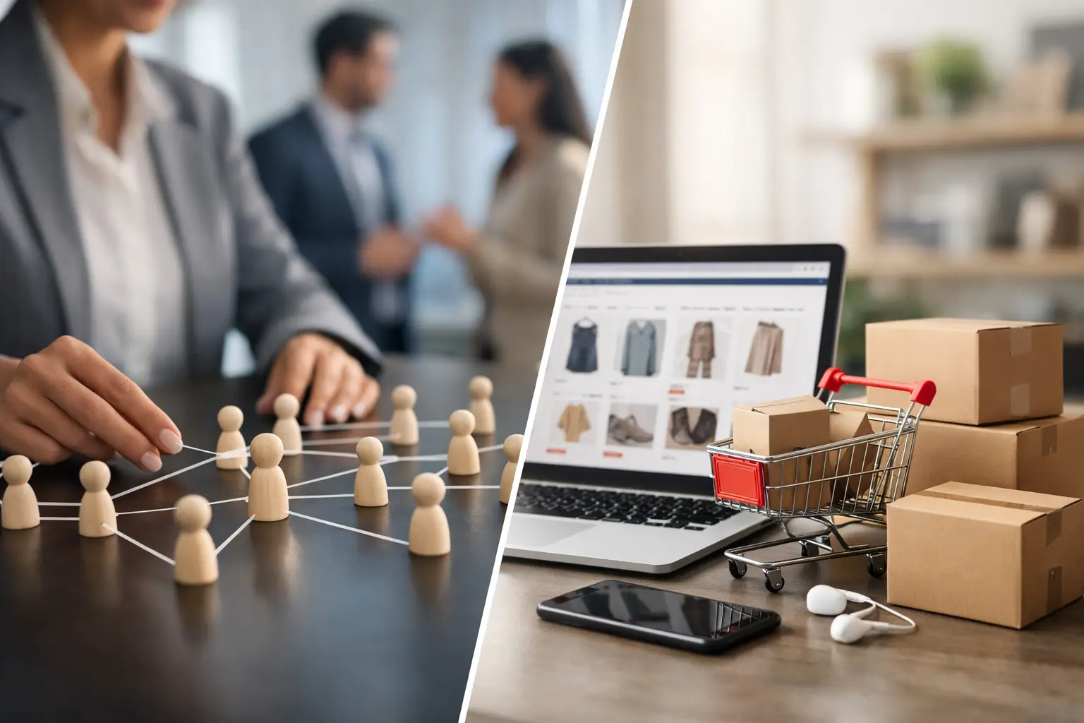 Multinivel vs e-commerce: cuál te conviene